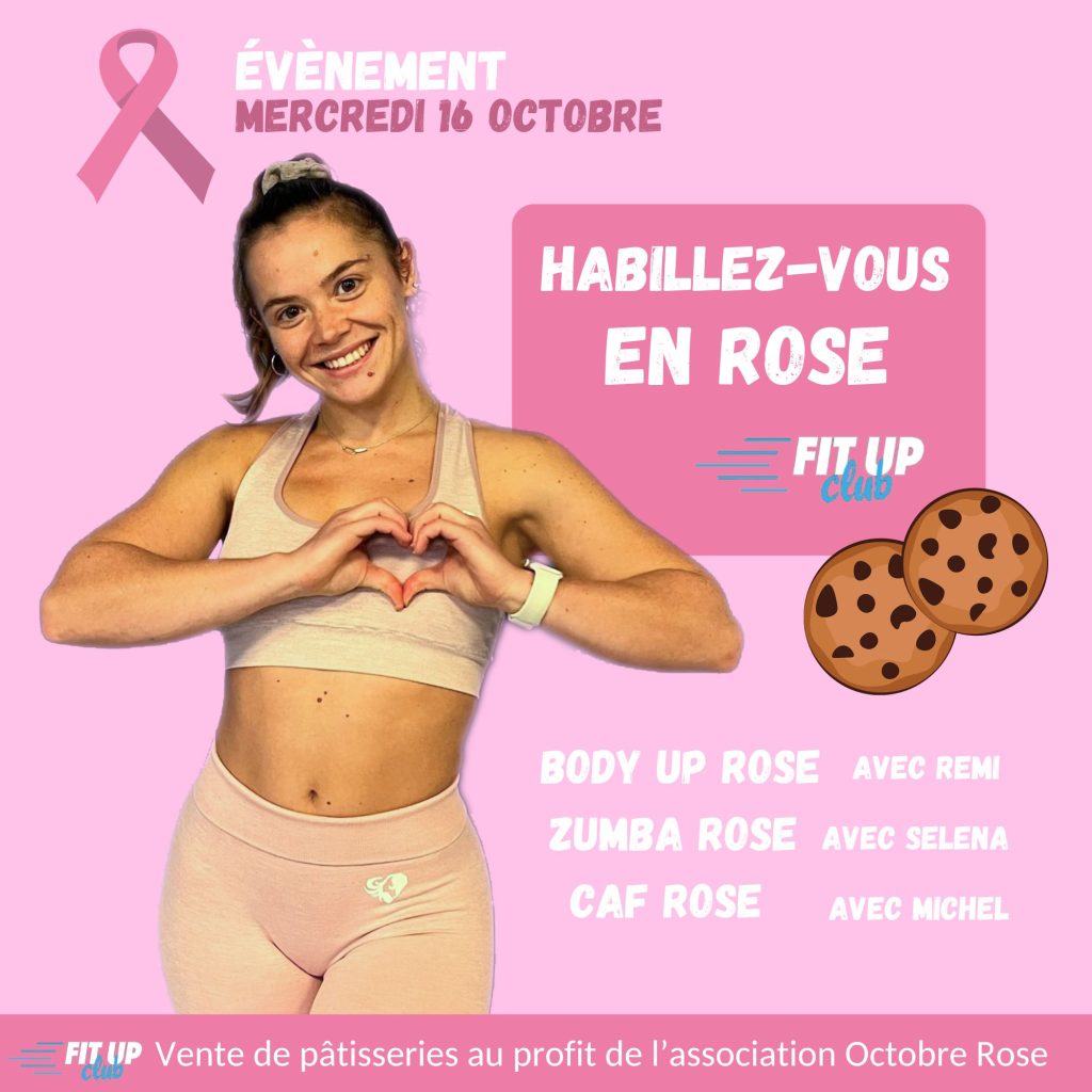 🎀 Evènement Octobre Rose au Fit Up Club 🎀